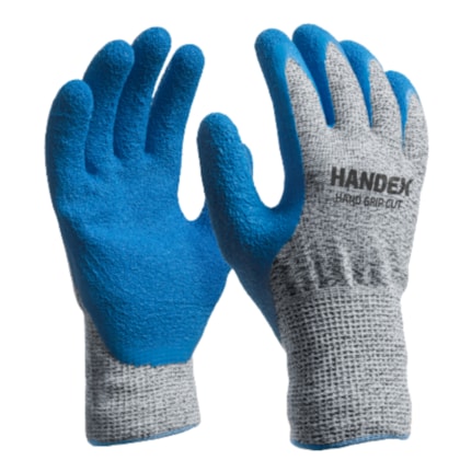 Luva Hand Grip Cut Azul Ca 46857 Handex