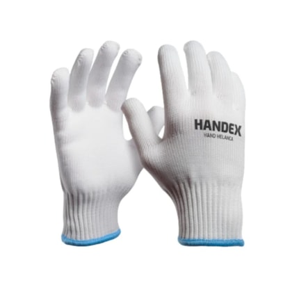 Luva Hand Helanca Branca Tamanho Único Ca 46381