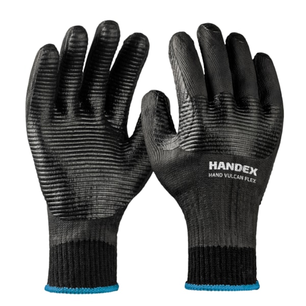 Luva Hand Vulcan Flex 10 (EG) Preta Ca 51647-adc719f4-de0a-440a-a79a-bdce53acce00