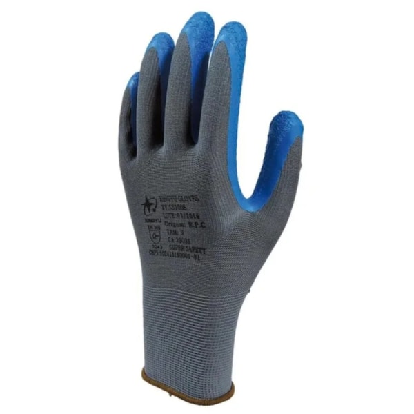 Luva Látex Corrugado Azul Ss1005 Ca 32035-a3ce8fce-4b05-477a-bf10-fa98d39562bb