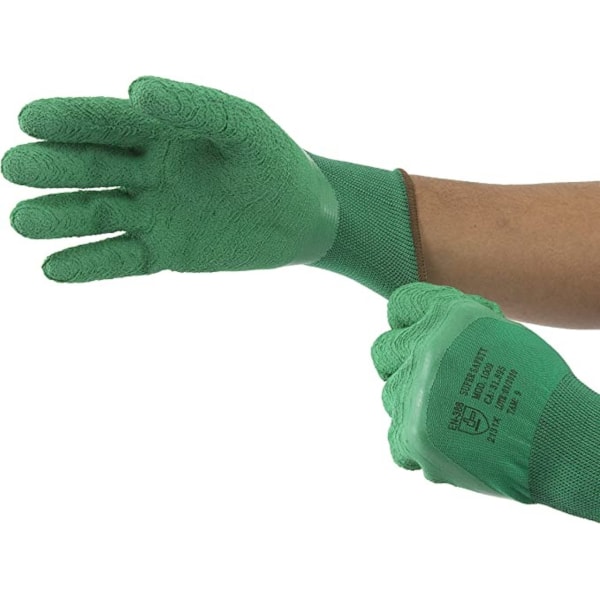 Luva Latex Corrugado Verde Ss1009 Ca 31895 Super Safety-3de4143f-83c4-4500-832e-dacc8185e1c9