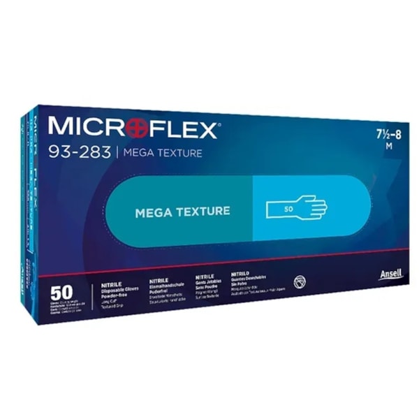 Luva Microflex 93-283 Ca 45460-8caa978a-9542-447c-9f2c-714eb42b5bf2