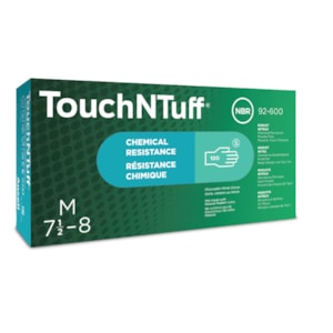 Luva Nitrílica 92-600 Verde Touchntuff Sem Silicone 92-600 Ca 42986