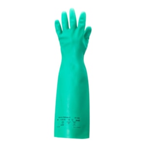 Luva Nitrílica Alphatec Solvex 46cm 37-185 Ca 12598 Ansell