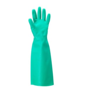 Luva Nitrílica Alphatec Solvex 46cm 37-185 Ca 12598 Ansell