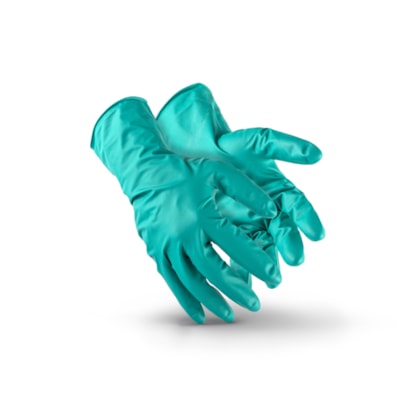 Luva Nitrilica Ambidestra Super Glove Nitro Verde Tam 10 Ca 38011 Pct C/ 50 Peças