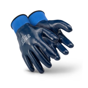Luva Nitrílica Azul Ss1002-l Ca 32033 Super Safety