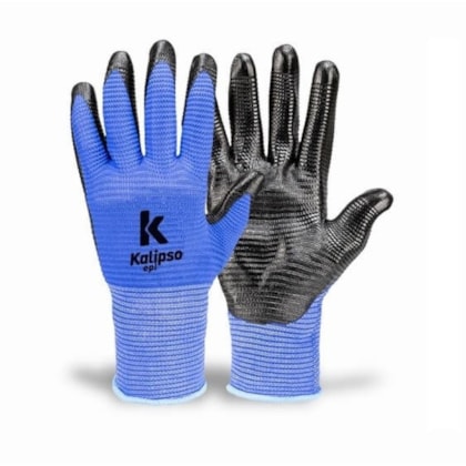 Luva Nitrilica Banho Parcial Nbr Wave Ca43773 Kalipso