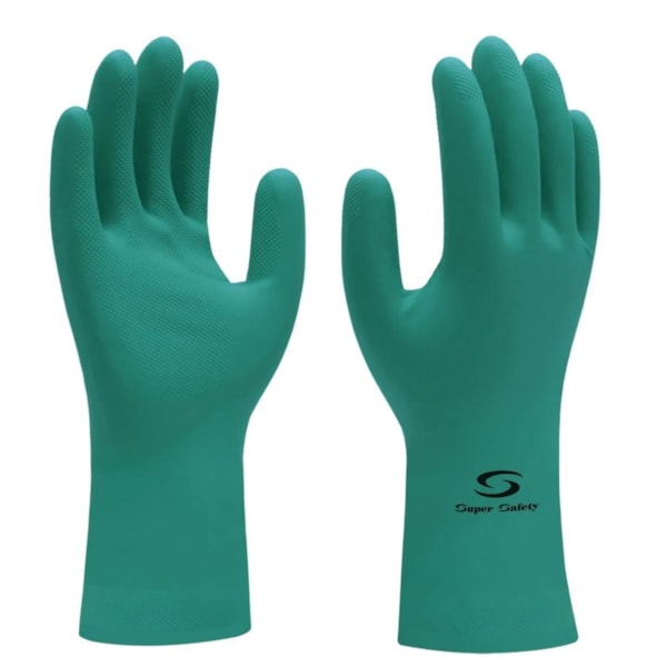 Luva Nitrilica Forrada Verde Nitro Green Ca.33334 Super Safety-6f12eab8-a3bc-4de9-8de3-e865ccb331f4