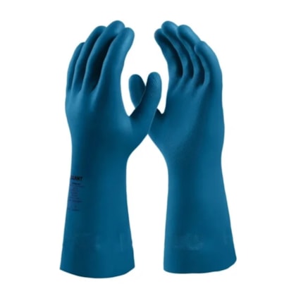Luva Nitrílica Nitrisilver Azul Ca 43861 Danny
