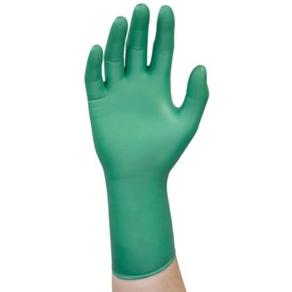 Luva Nitrilica Seg Quimica Microflex 93-260 Verde Sem Po Cx C/50 Un