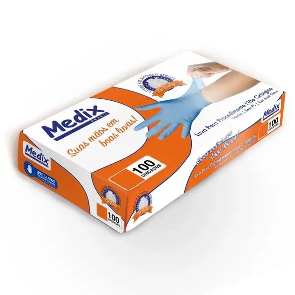 Luva Nitrilica Sem Pó Azul Com 100 Unidades Ca 44528/48333-f74d7bb8-d588-47c4-b56c-1b37c671bdc6