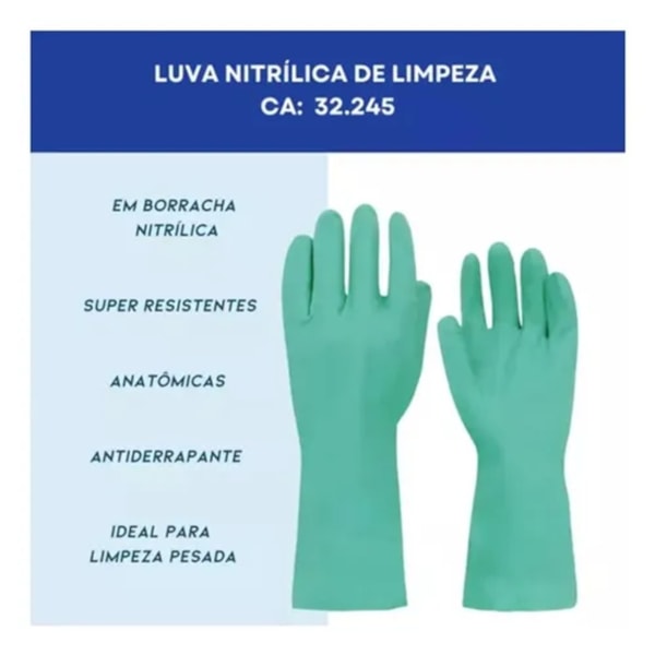 Luva Nitrilica Verde Forrada Ca 32245-8b5189be-8374-41d5-a3c8-3abf0dd8547f