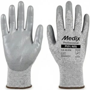 Luva Pu Resistente A Corte D5 Polietileno Ca 48856