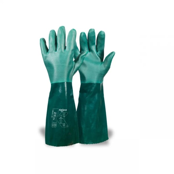 Luva PVC Verde C/forro 35cm T9,5 G Ref02.10.1.2-ca 21420-c49524ba-371f-47e4-ac1c-c0805f05b3c6