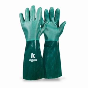 Luva Pvc Verde C/forro 45cm T9,5 G Ref02.10.1.3-ca 21420