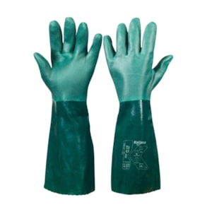 Luva Pvc Verde C/forro 45cm T9,5 G Ref02.10.1.3-ca 21420