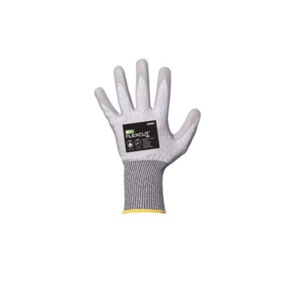 Luva Resistente A Corte Eco Flexcut Pu Cinza Ca 48142