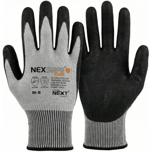 Luva Resistente A Corte Foam Nexsafe Alpha 2 Ref 32500 Ca 51539-429806e4-0b9a-41f2-a58a-914952589a37