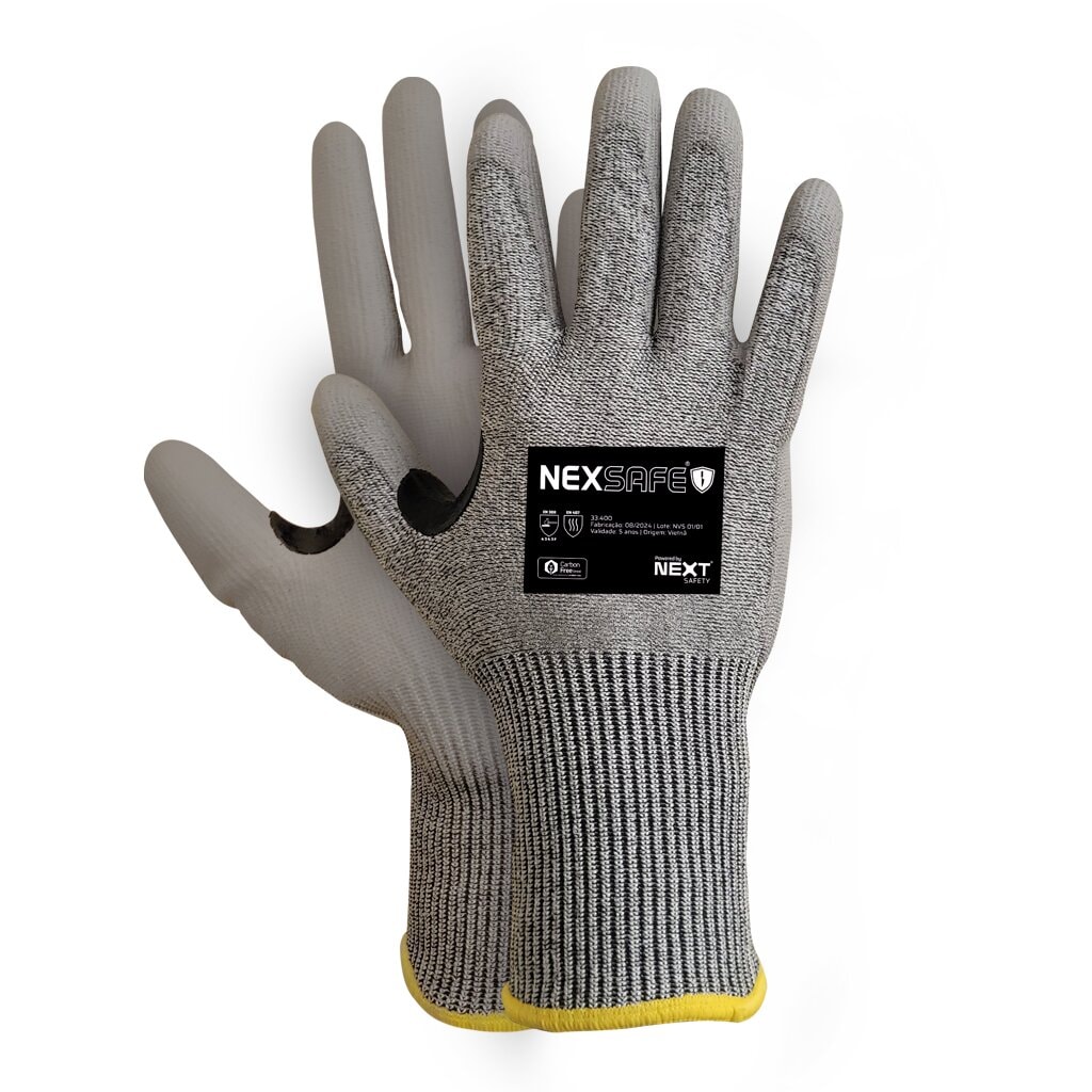 Luva Resistente A Corte Pu Nexsafe Alpha Ref 32300 Ca 51495 | Pisebem