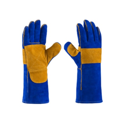 Luva Soldador Termica Premium C/ Kevlar Longa Ca 43247