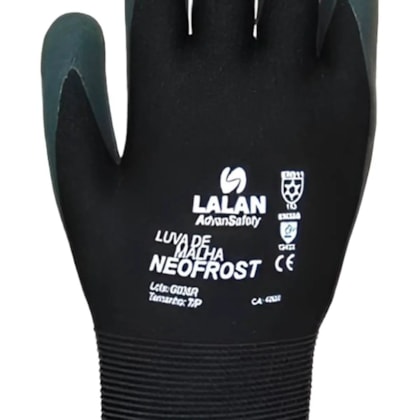 Luva Termica Com Banho Nitrilico Neofrost Ca 42620