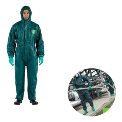 Macacão Alphatec 68-4000 Verde Ca 39120