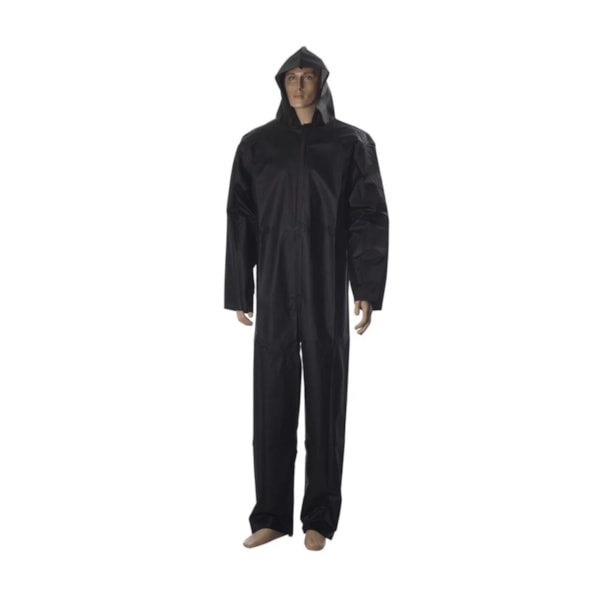 Macacão De Pvc Preto Com Ziper Xg Ca 33621-c734c9c6-72e9-4489-8504-ee4963fd6b80