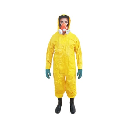 Macacão De Saneamento Com Bota Acoplada Ca 25103 Plastcor