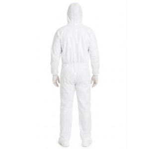 Macacão De Seg Em Tnt Polipropileno Branco Ca 42444