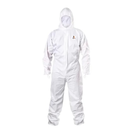 Macacão De Segurança Kt6 Branco Tamanho 10 (XG) Ca 48789