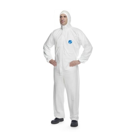 Macacao Tyvek 200 Easysafe Branco Ca 41223 Dupont