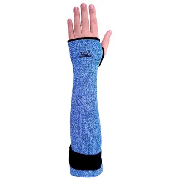 Mangote Hppe Azul Resistente A Corte Com Velcro Ca 50476-1ac5e434-4515-4f60-9c99-190f21c0c29d