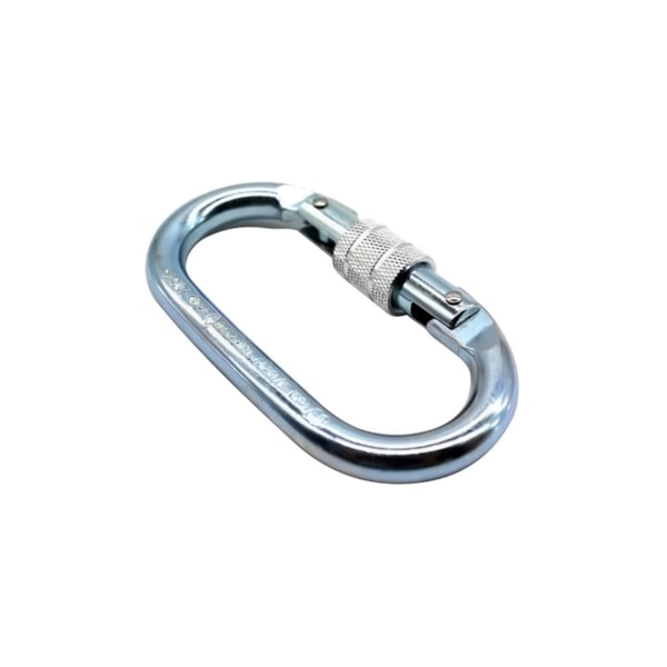 Mosquetao Oval Rosca  Em Aço 23kn Mult5200-32a813fa-d05d-4e85-ad8b-6995ffe5d9b0