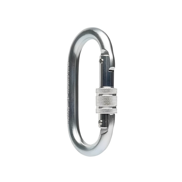 Mosquetão oval rosca em aço 23kn ref. Mult 5200 MG Cintos-8697a5d4-c02f-4222-b4be-7eb2af16c767