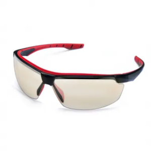Oculos Segurança Vermelho Espelhado Neon Ca 40906