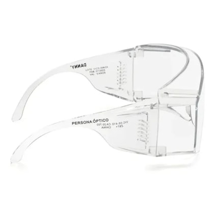 Óculos Sobrepor Persona Optico Incolor Vic55410 Ca 20703