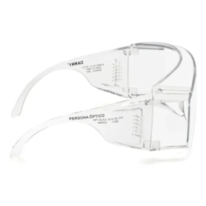 Óculos Sobrepor Persona Optico Incolor Vic55410 Ca 20703