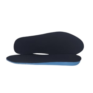 Palmilha de conforto em PU azul Bracol