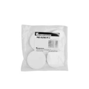 Pré filtro PF5 pacote com 100 Carbografite