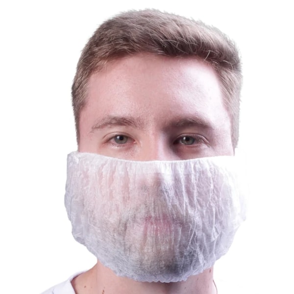Protetor De Barba E Bigode Em Tnt Pacote com 100 peças Rdes00296-9d0219eb-9306-4c86-aeb3-3e5a346dae23