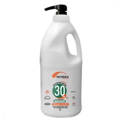Protetor Solar Fps 30 com Repelente 2 Litros
