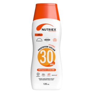Protetor Solar Fps 30 Nutriex Bis 120ml