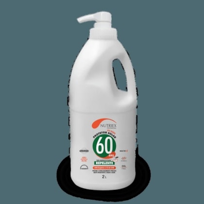 Protetor Solar Fps 60 Repelente 2 Litros