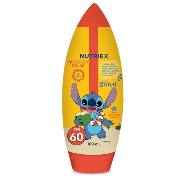 Protetor Solar FPS 60 Stitch 100 ml Nutriex-2d216680-7ad5-461a-b0cc-0ff4f914561d