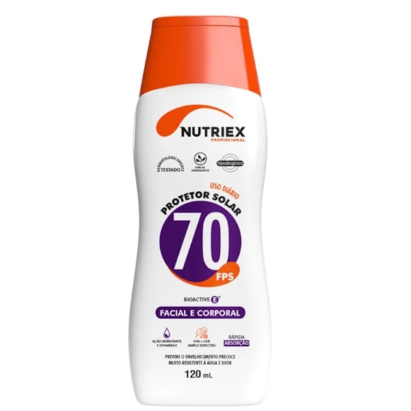 Protetor Solar FPS 70 120 gramas Nutriex-e79046bf-50b8-4f69-a55d-9682a111f3d7