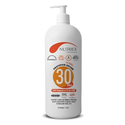 Protetor Solar Uv Fps 30 1 Litro