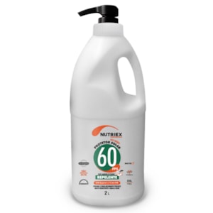 Protetor Solar UV FPS 60 2 litros Nutriex