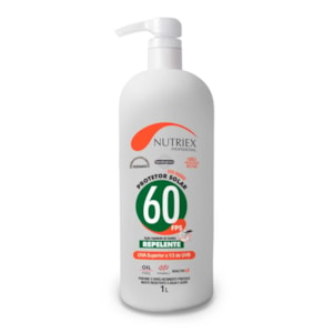 Protetor Solar Uv Fps 60 Repelente 1 Litro