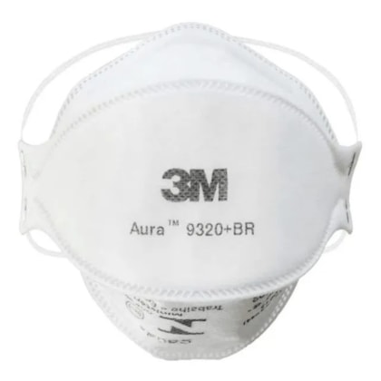 Respirador Aura Pff2 9320+BR Branco Ca 30592 3M